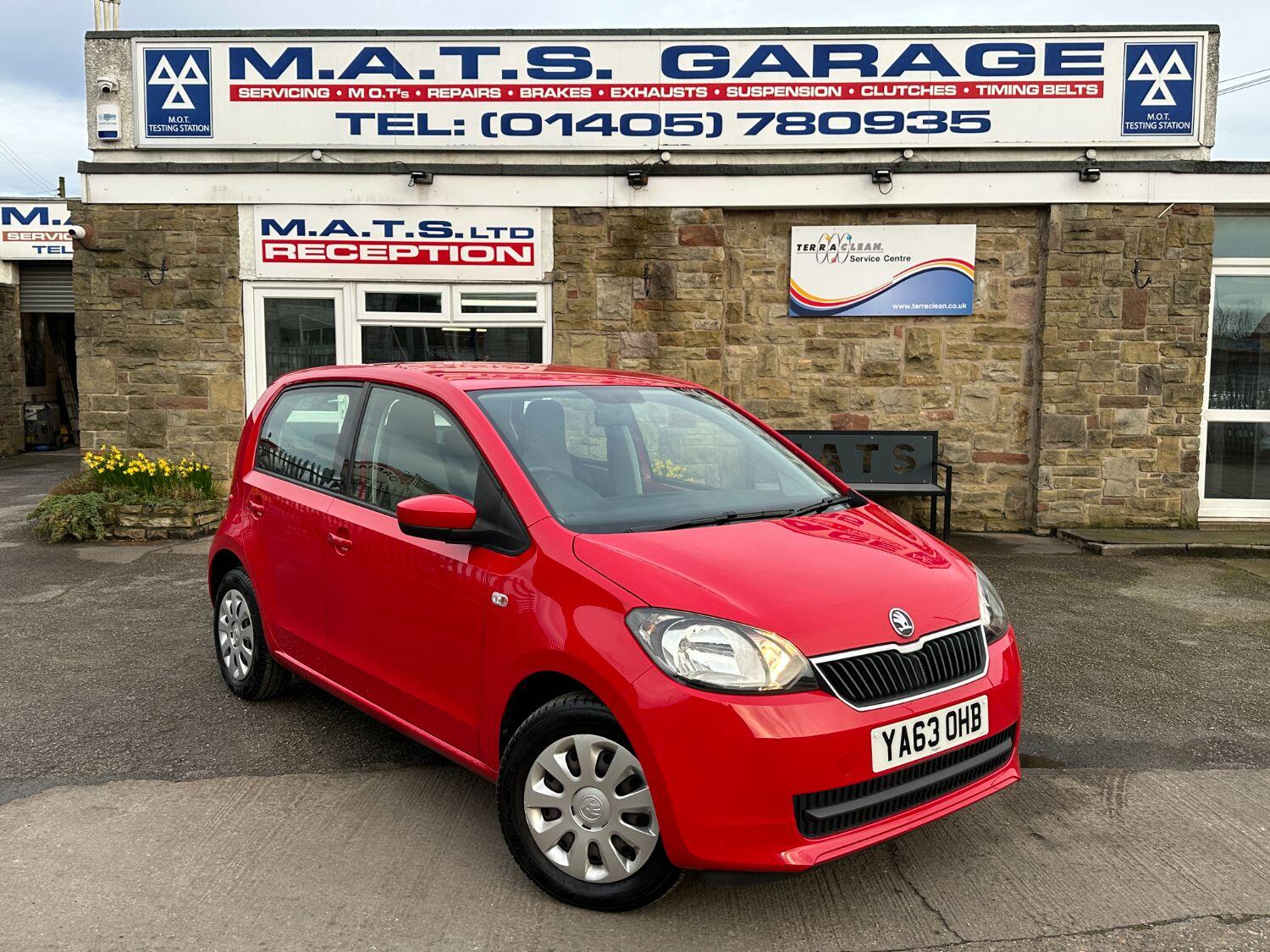 Used SKODA CITIGO 2014 Red in Goole, East Yorkshire Mats Garage