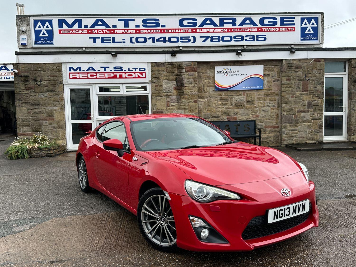 Used TOYOTA GT86 2013 Red in Goole, East Yorkshire Mats Garage