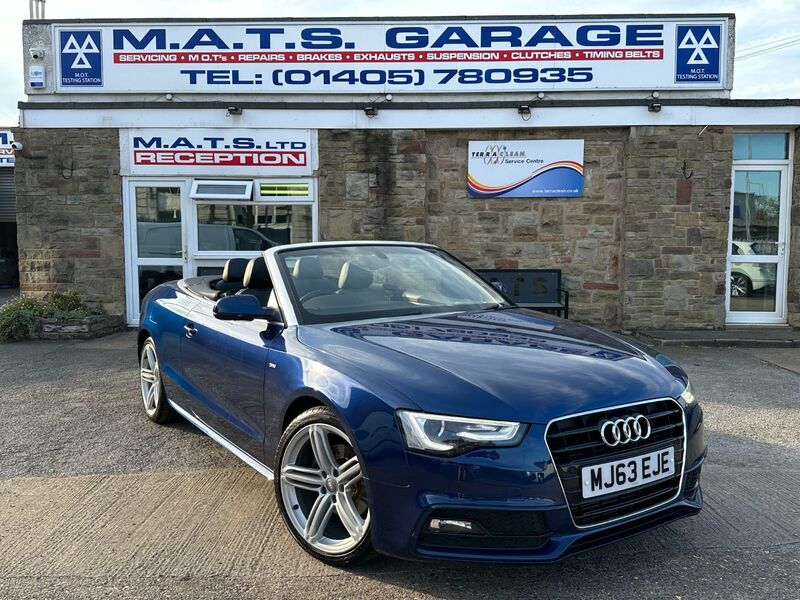 Used AUDI A5 2013 Blue in Goole, East Yorkshire Mats Garage